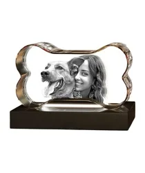 Dog bone duo keepsake